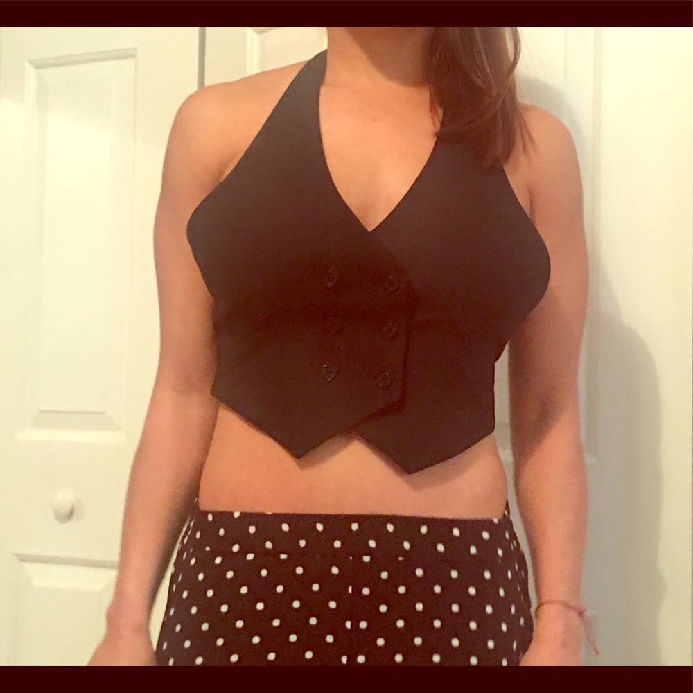 BCBG Tuxedo vest